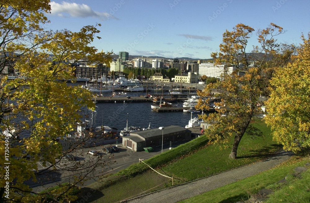 Widok na Oslo