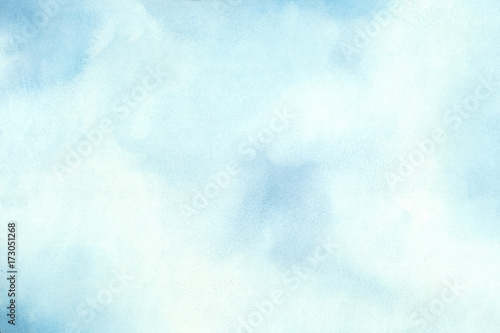 Blue Water Color Background