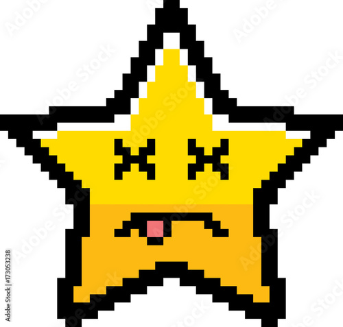 Dead 8-Bit Cartoon Star