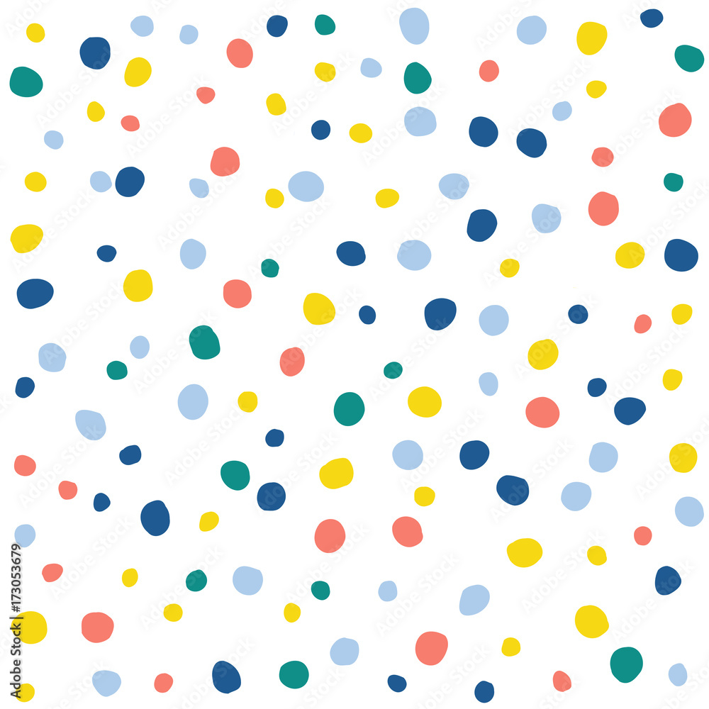 Abstract doodle round seamless pattern background. Abstract doodle round seamless pattern background.