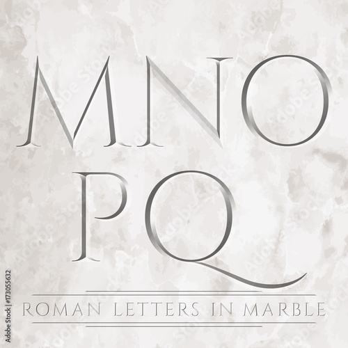 Roman letters