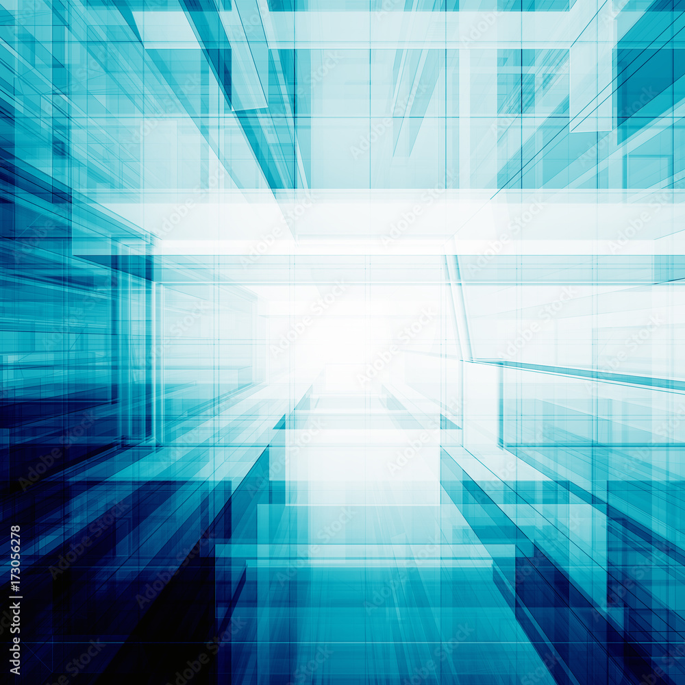 Abstract architecture 3d rendering Abstract architecture 3d rendering