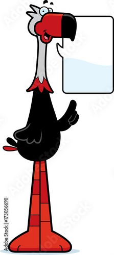 Talking Cartoon Terror Bird