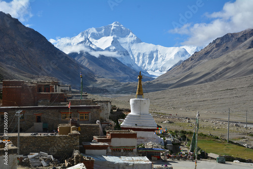 Mt. Everest - View from Tibet photo