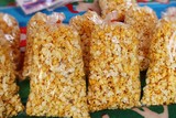 Popcorn with butter delicious on street food