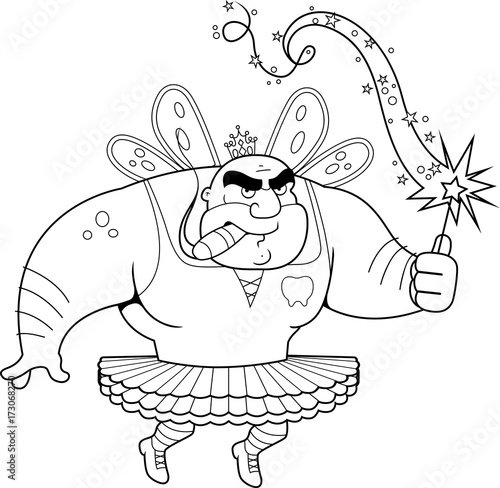 Cartoon Tooth Fairy