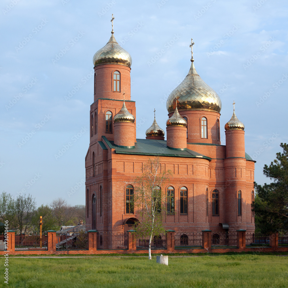 Obraz premium new christian church in Ascania Nova