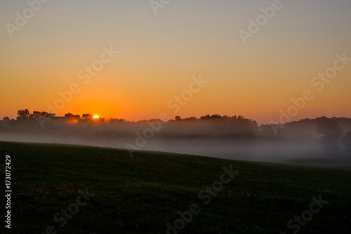 Foggy Sunrise © John