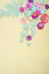 Pastel floral background