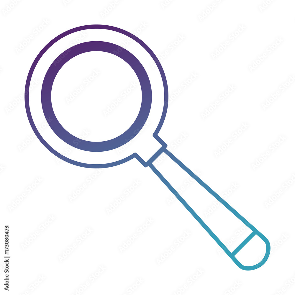 magnifying glass isolated icon magnifying glass isolated icon