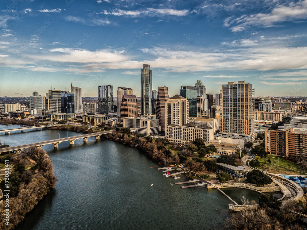 Fototapeta premium Austin, Texas Skyline