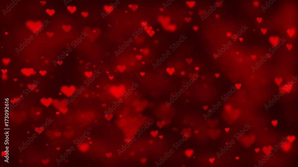 Abstract Red flying hearts and particles Loopable Background
Abstract Red flying hearts and particles Loopable Background