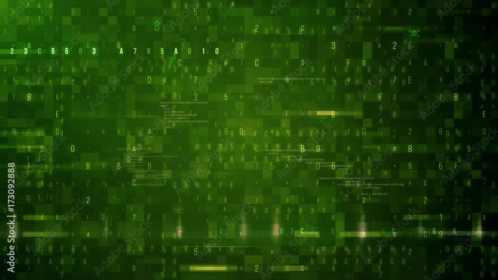 Abstract matrix cube surrounding a source of binary numbers and network Seamless Digital background
Abstract matrix cube surrounding a source of binary numbers and network Seamless Digital background
