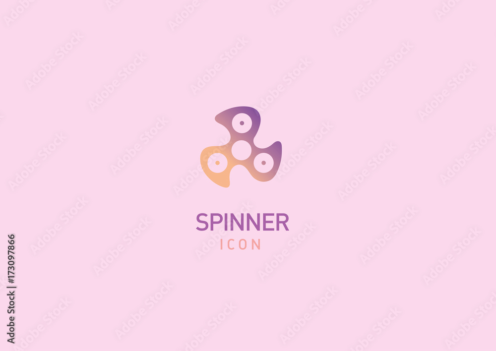 Creative geometric modern logo fidget spinners Creative geometric modern logo fidget spinners