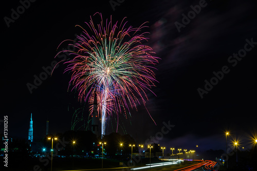 Saturn V Fireworks © James Deitsch