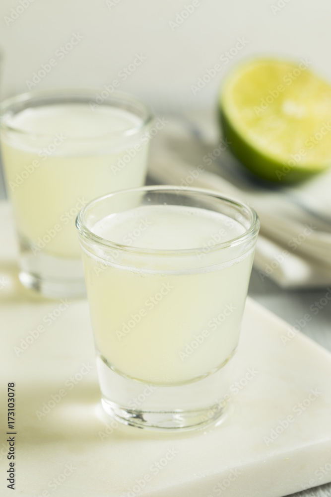 Boozy Lime  and Vodka Kamikaze Shots