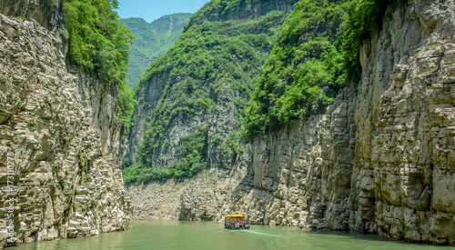 The Three Gorges Yantze River China