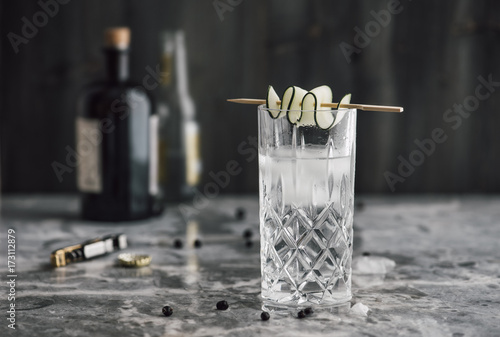 Drink: Gin Tonic with cucumber