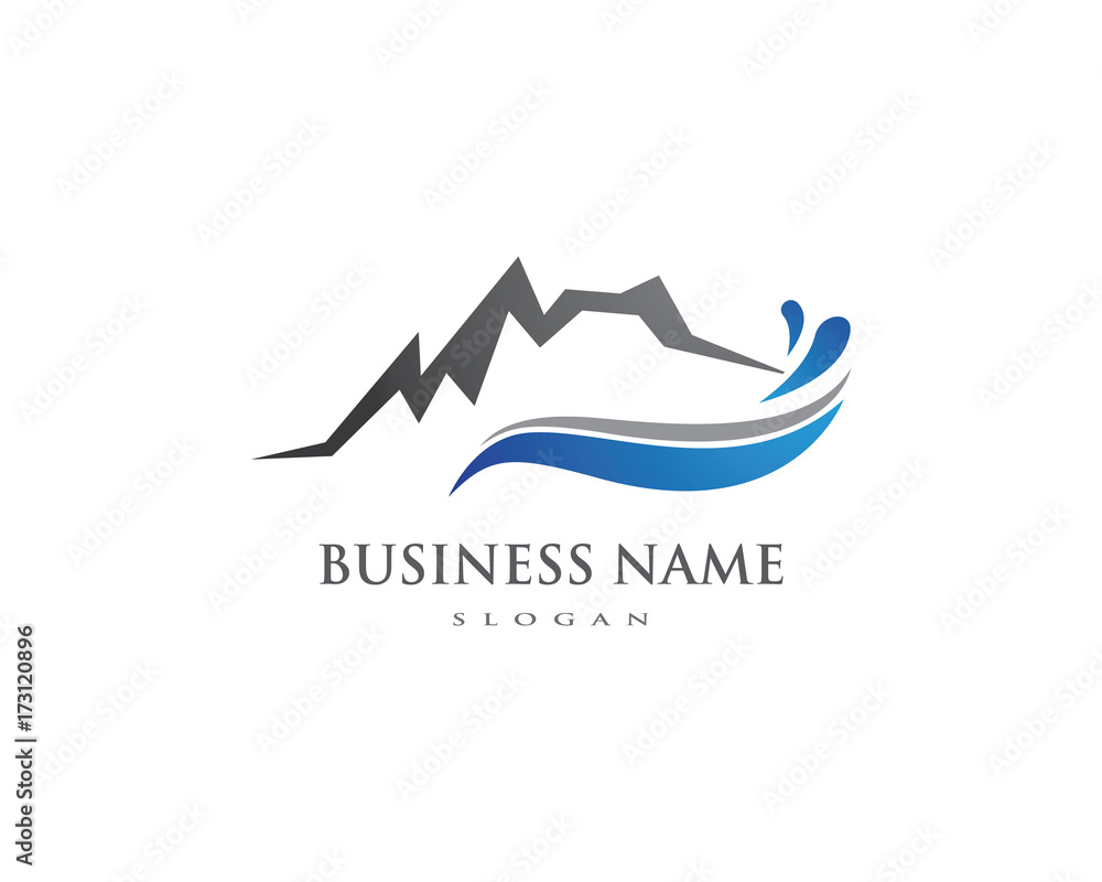 Mountains Logo Template Mountains Logo Template
