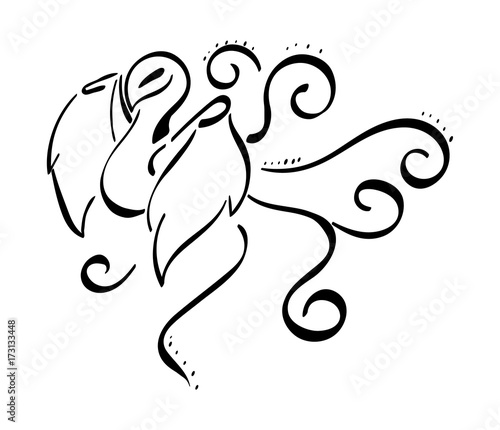 Abstract Phoenix Design