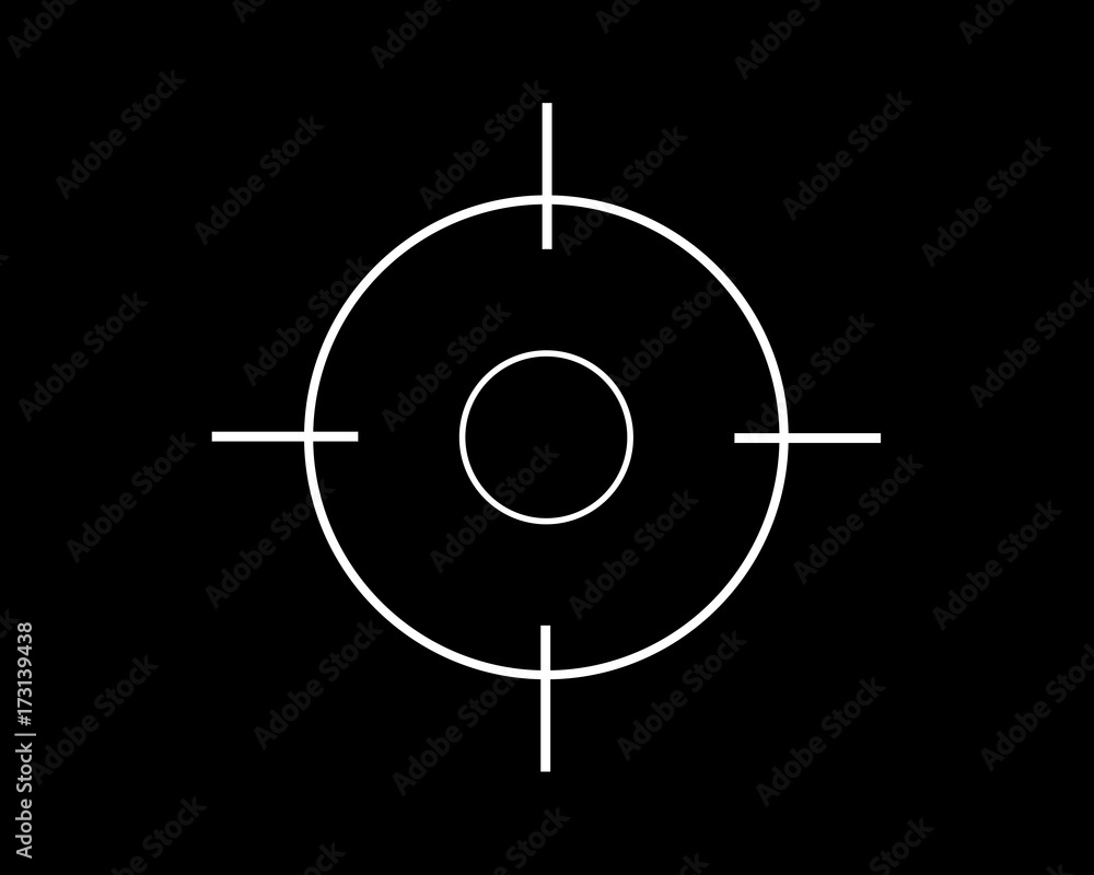 target thin line icon