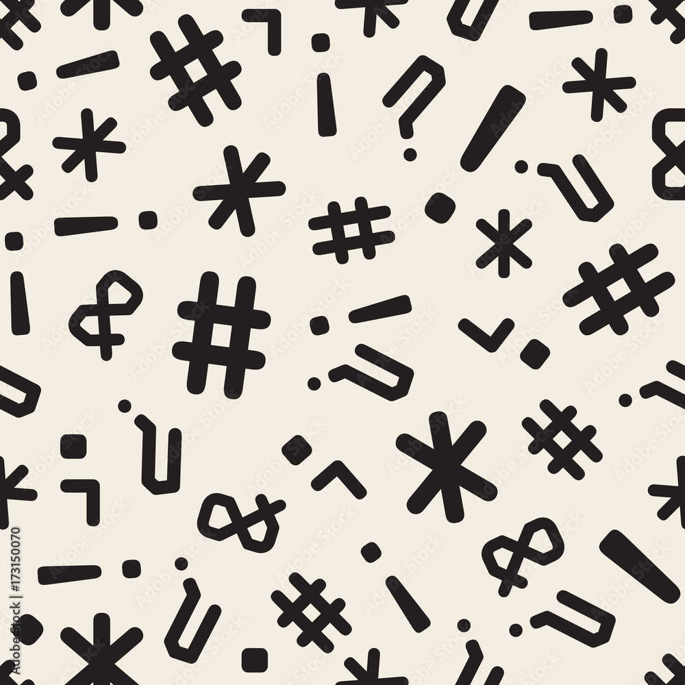 seamless monochrome symbol pattern background seamless monochrome symbol pattern background