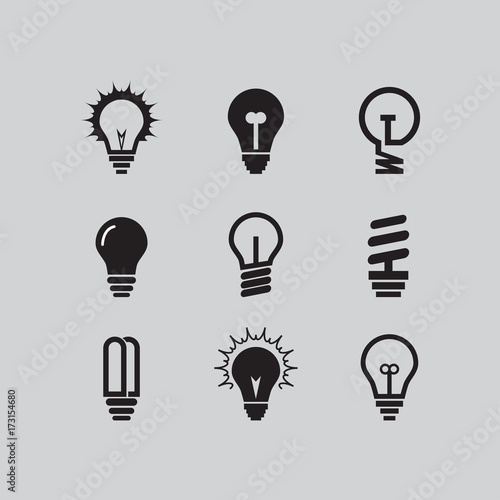 Light bulb icons