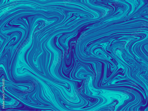 Blue Marbling Texture design for poster, brochure, invitation, cover book, catalog.  Vector illustration