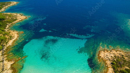 Fototapeta Naklejka Na Ścianę i Meble -  Blue sea shore
