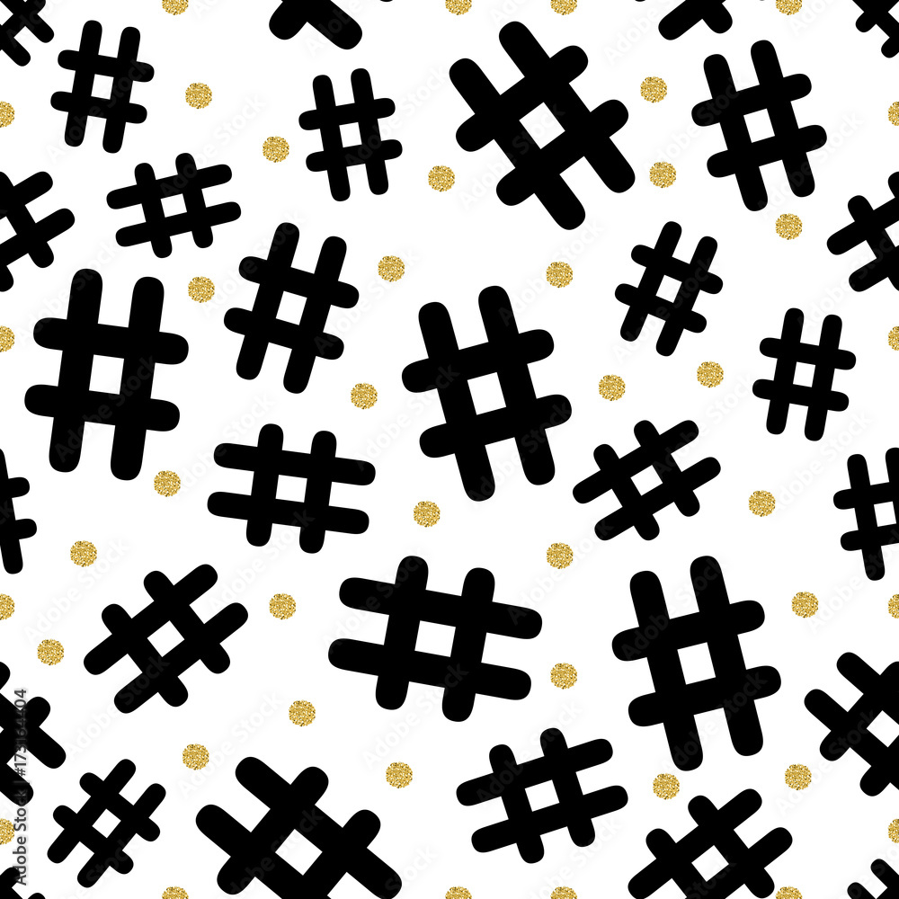 seamless symbol with gold dot glitter pattern on white background seamless symbol with gold dot glitter pattern on white background