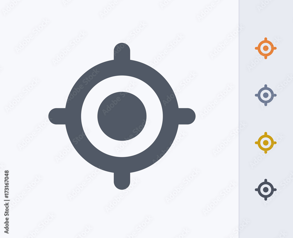 Crosshairs - Carbon Icons. A professional, pixel-perfect icon designed on a 32 x 32 pixel grid and redesigned on a 16 x 16 pixel grid for very small sizes. Crosshairs - Carbon Icons. A professional, pixel-perfect icon designed on a 32 x 32 pixel grid and redesigned on a 16 x 16 pixel grid for very small sizes.