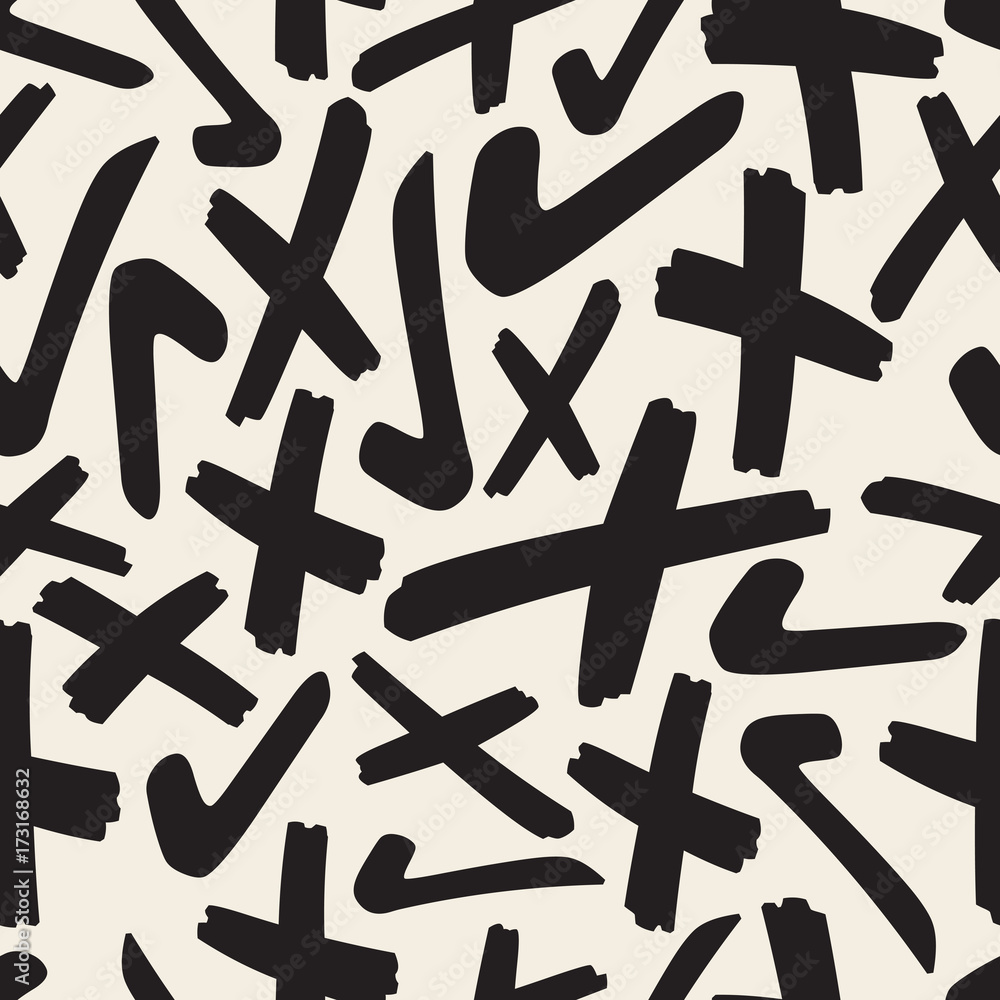 seamless check marks symbol with correct and incorrect pattern background seamless check marks symbol with correct and incorrect pattern background