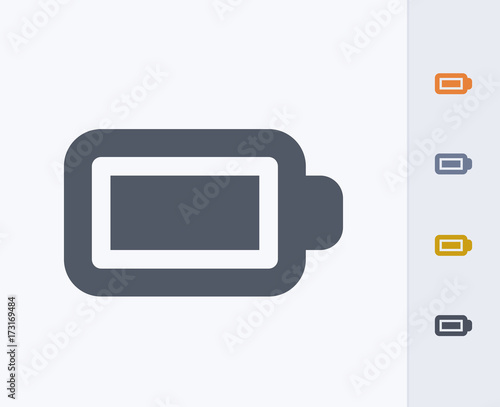 Full Battery Energy - Carbon Icons. A professional, pixel-perfect icon designed on a 32 x 32 pixel grid and redesigned on a 16 x 16 pixel grid for very small sizes.