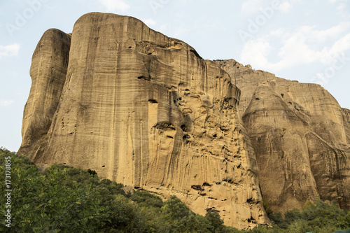 Felsformationen der Meteoraklöster bei Kalambaka in Thessalien, Griechenland  photo