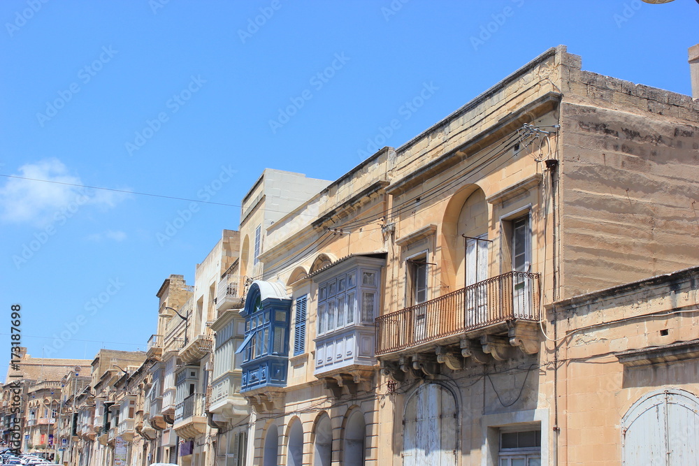 Malta: Gasse in der Altstadt von Victoria Rabat auf der Insel Gozo