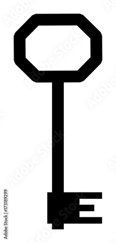 Key vector icon