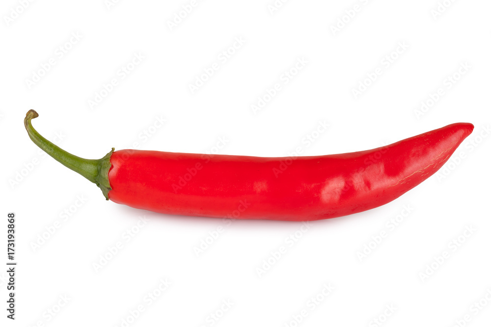 red chili or chilli cayenne pepper isolated on white background red chili or chilli cayenne pepper isolated on white background