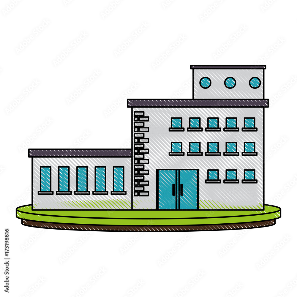 Urban towers building icon vector illustration graphic design Urban towers building icon vector illustration graphic design