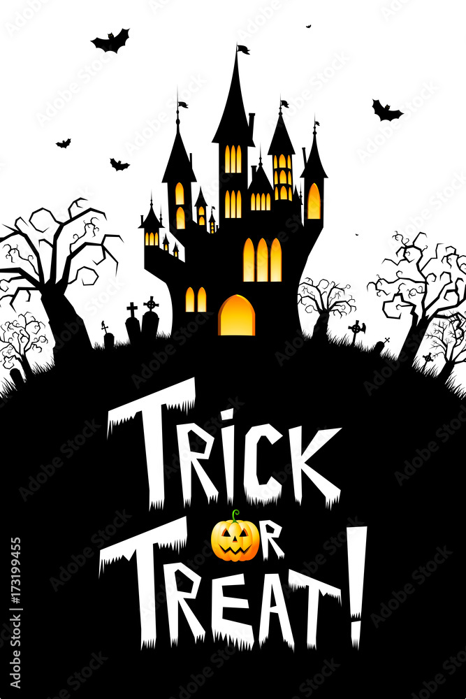 Halloween card - Trick or Treat!