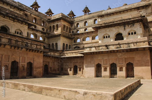Orchha fort (Jahangir Mahal), Orchha, Madhya Pradesh, India