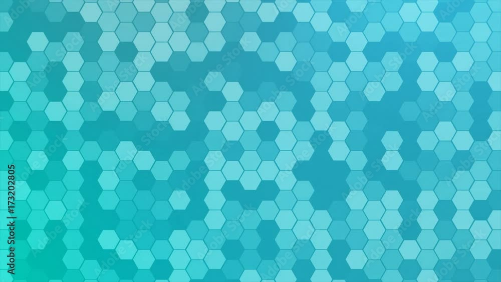 4K Loop Hexagons Mosaic Background 4K Loop Hexagons Mosaic Background