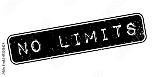 No Limits rubber stamp. Grunge design with dust scratches. Effects can be easily removed for a clean, crisp look. Color is easily changed.