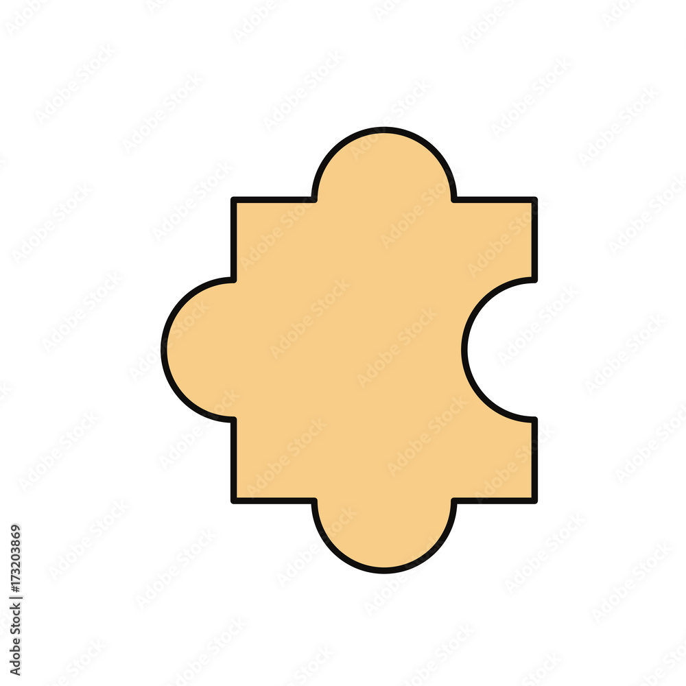 jigsaw puzzle icon over white background vector illustration jigsaw puzzle icon over white background vector illustration