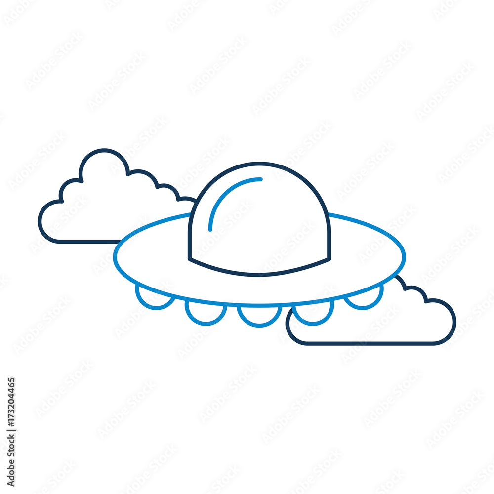 ufo flying clouds saucer technology science transport