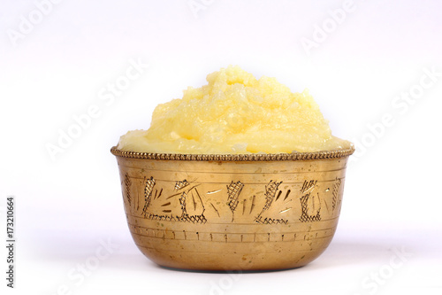 Desi ghee or clariified liquid butter, cooking oil, pure ghee 