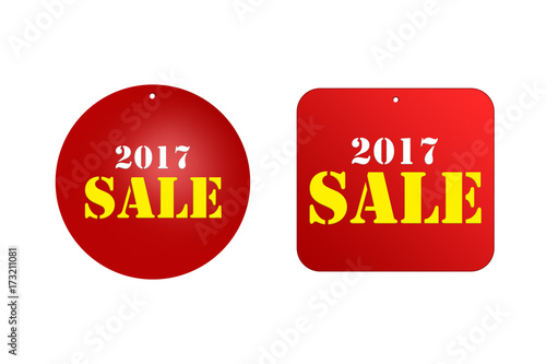 sale price reduction tag for discounts 2017