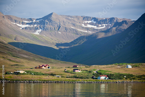 North Iceland Seacoast Landscape