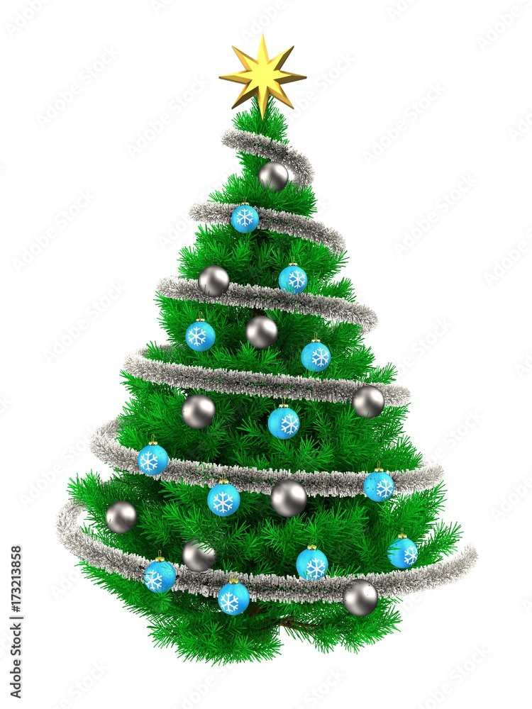3d tinsel silver 3d tinsel silver