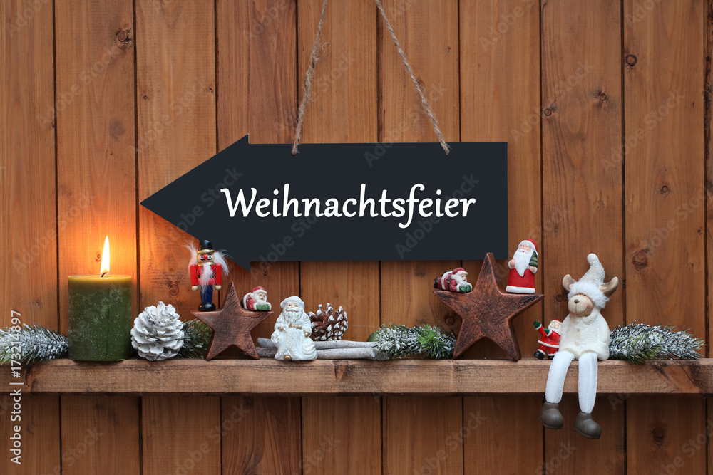 Weihnachtsfeier StockFoto Adobe Stock