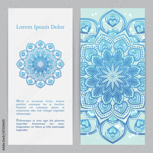 Flyer template set